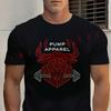 Summer Cotton T-shirt Pump Apparel Graphic Motorcycle T Shirt Short Sleeved Casual Basic O-Neck Unisex Tops