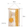 Home Decor Tapestry Handwoven Wall Hanging Living Room Guesthouse Wall Cover Tassel Ornament Craft Weave Stylish Wall Art