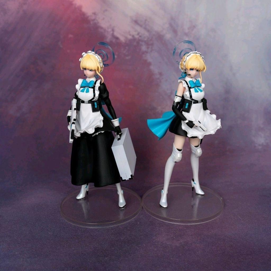 Anime Blue Archive The Animation Asuma Toki Maid Outfit Gk Figure Sculpture Model Ornament Table Decor Playthings Present Designed For Anime Fans