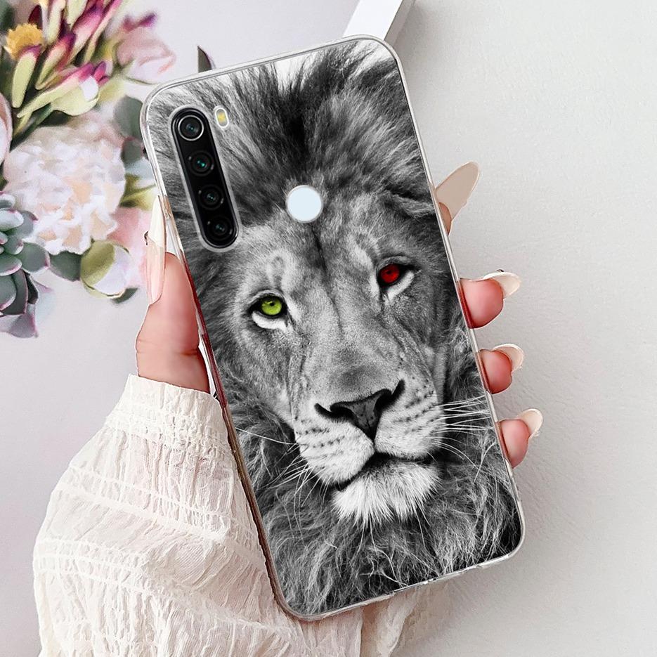 For Xiaomi Redmi Note 8 2021 Case Note 8T New Fashion Painted Cover Soft Silicone Phone Case For Redmi Note 8 Pro Note8 T Fundas