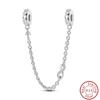 Vendi Charms a Catena con Animali, Piante, Viaggio, Design di Moda, Perline in Argento 925, 3mm, Fai da Te, Creazione di Gioielli Fini