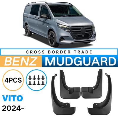 Geschikt voor Mercedes-Benz Vito 2024 spatbord auto band zacht spatbord leer modificatie