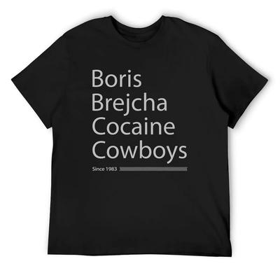 Bórís Bréjchá C Ó C Á Í N É Cówbóys Síncé 1983 Gráphíc Tréndíng T-Shirt Cute Clothes Oversized T Shirt Men