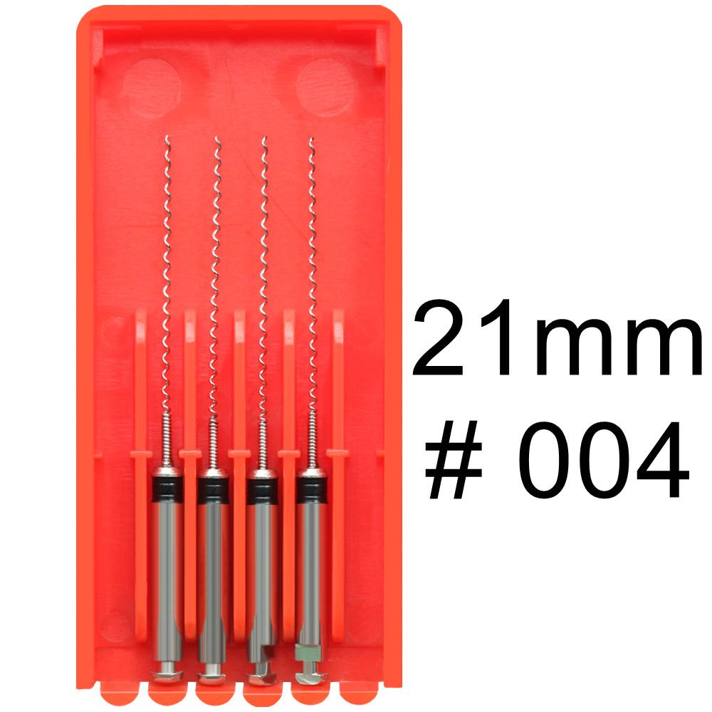 1 Balení 21mm 25mm Zubní Rotační Nosiče Pasty Spirální Plniče Lentulo Různé Strojní Plnění Zubní Lékařství Endodoncie Soubory Nástroje