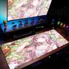Cartoon Girl Computer Keyboard Mats XXL PC Gaming Carpet Hololive Hakui Koyori  Pink Mouse Pad Large HD Printing Anime Table Rug
