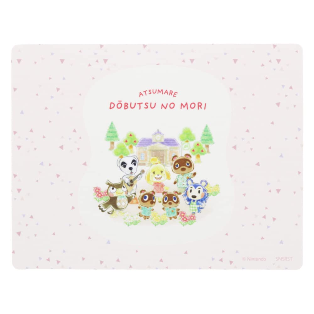 Sunstar Stationery Animal Crossing Mouse S4140109 Pad, Pink,