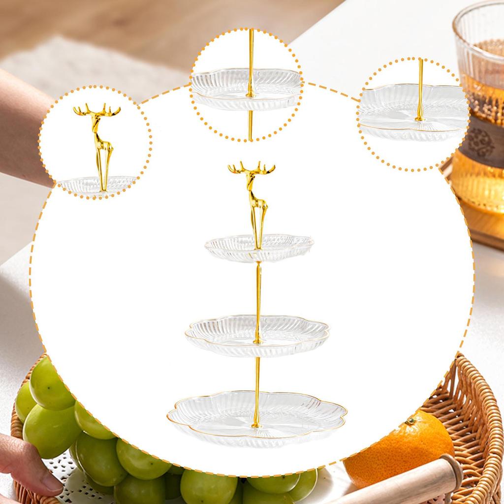 Cake Display Stand, Food Serving Tray, Fruit And Snack Rack For,
