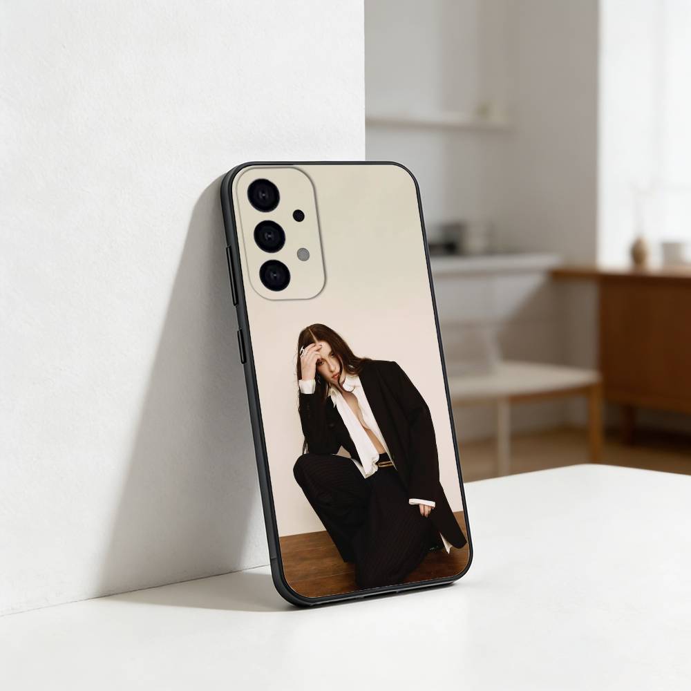 Singer Cari Fletcher Phone Case For Samsung S25,24,23,22,30,21,10,9,Ultra,Plus,Lite Soft Black Case