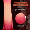 Mysterious Snake New Super Simulation Makeup Phallus Shaped Anal Plug Gradient Color Fake Penis Female Masturbator