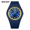 SANDA 6360 New Fashionable Quartz Watch Simple Luminous Shock Resistant Sports Student Clock Casual Boys and Girls Watch