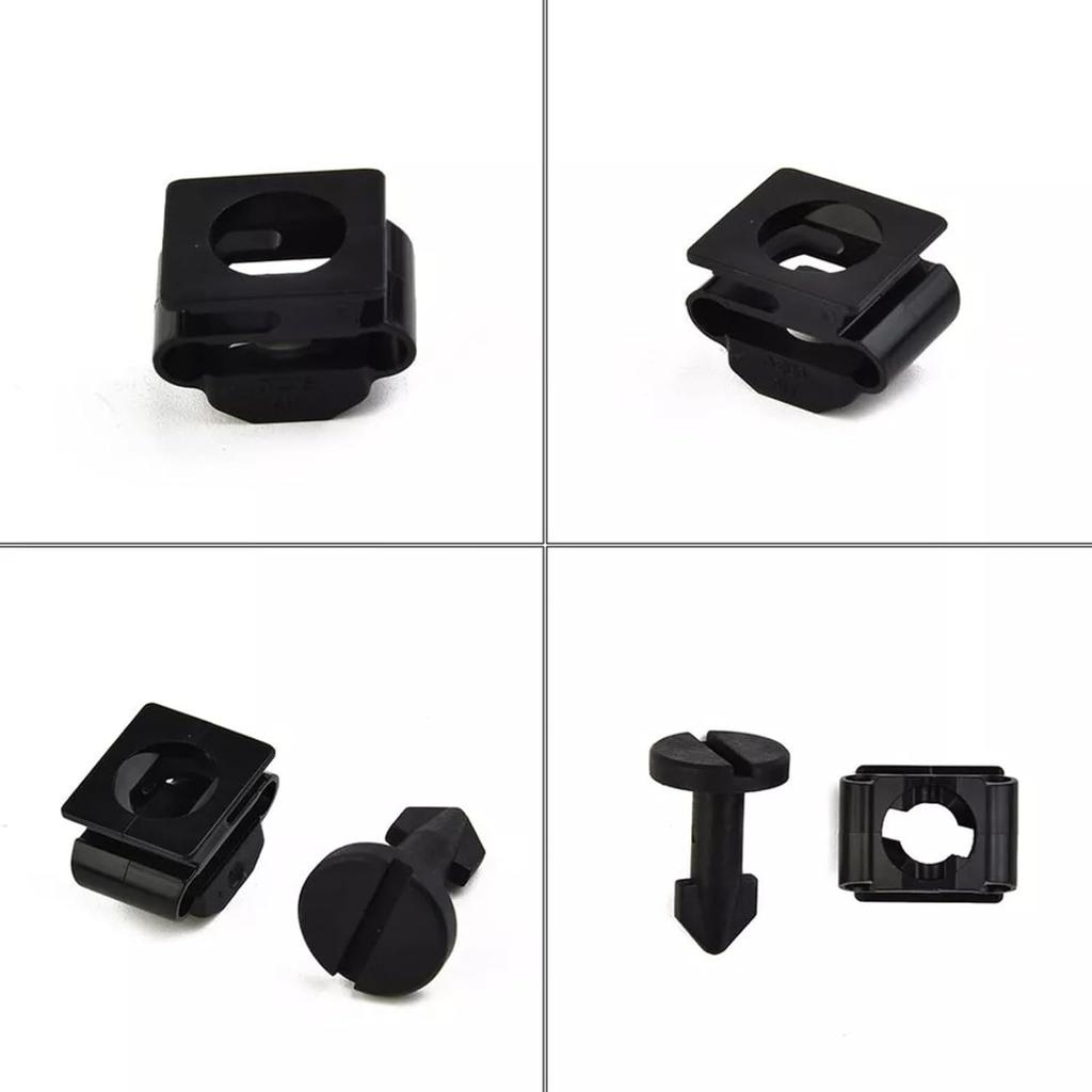 2 Set for Honda Engine Appearance Cover Mounting Stud, Plastic Engine Cover Stud And Stay Grommet Kit 91501-SS8-A01 91601-SS8-A01 91501SS8A01