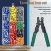 Multi-Function Mini Electric Terminal Crimping Pliers With Wire Stripping Cutting Hand Crimping Tool Multiple Connector Kits