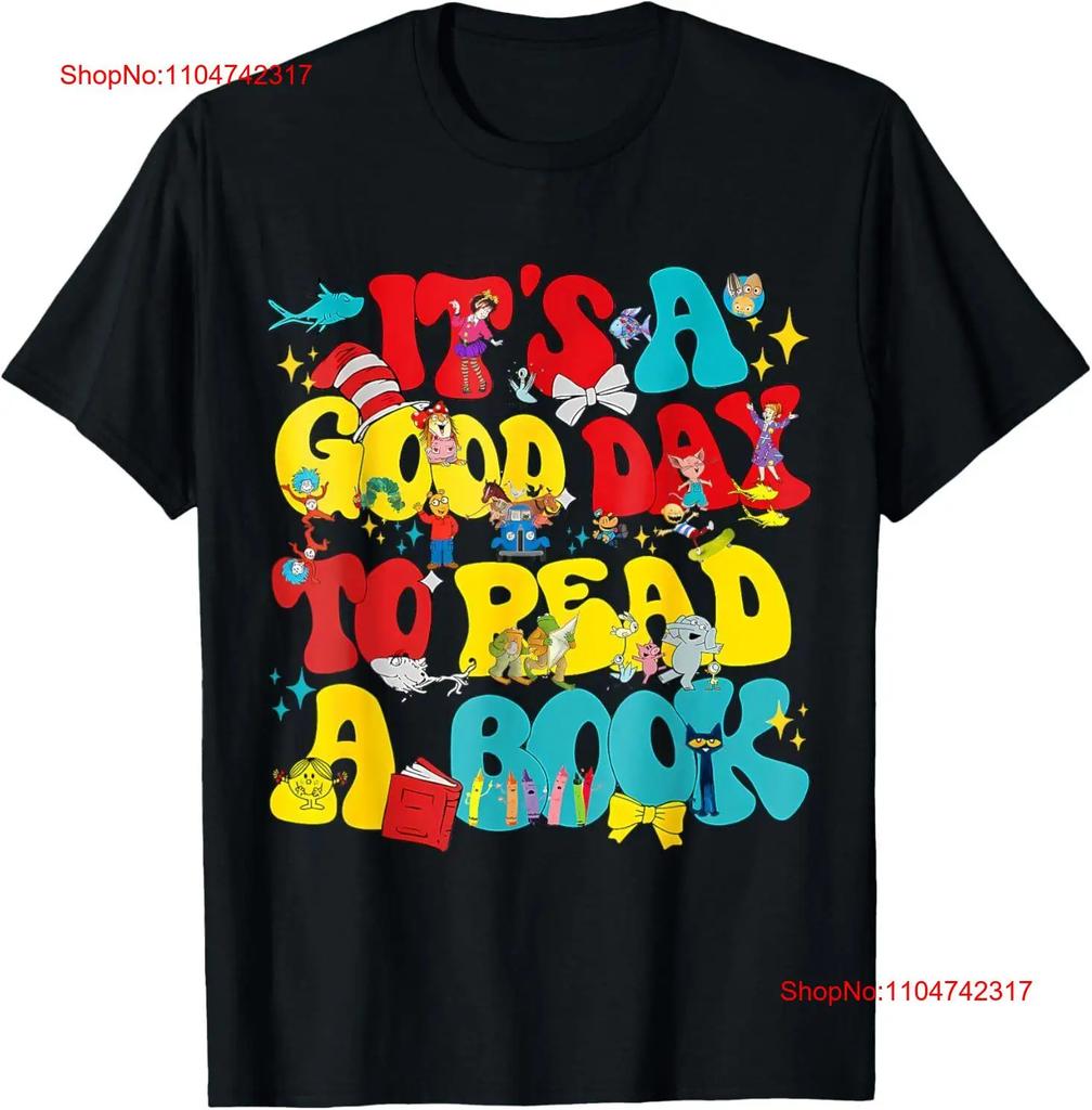 Its A Good Day To Read Book Across America Boys Girls Kids or T Shirt vintage Washed Soft fashion Top For Everyday Wear Unisex