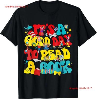 Its A Good Day To Read Book Across America Boys Girls Kids or T Shirt Vintage Washed Soft Fashion Top For Everyday Wear Unisex