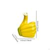 Banana Hand Gesture Figurine for Desk Display, Collectible Art Piece