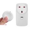 UK Wireless Remote Control Socket with Round SOS Remote, AC85V-250V
