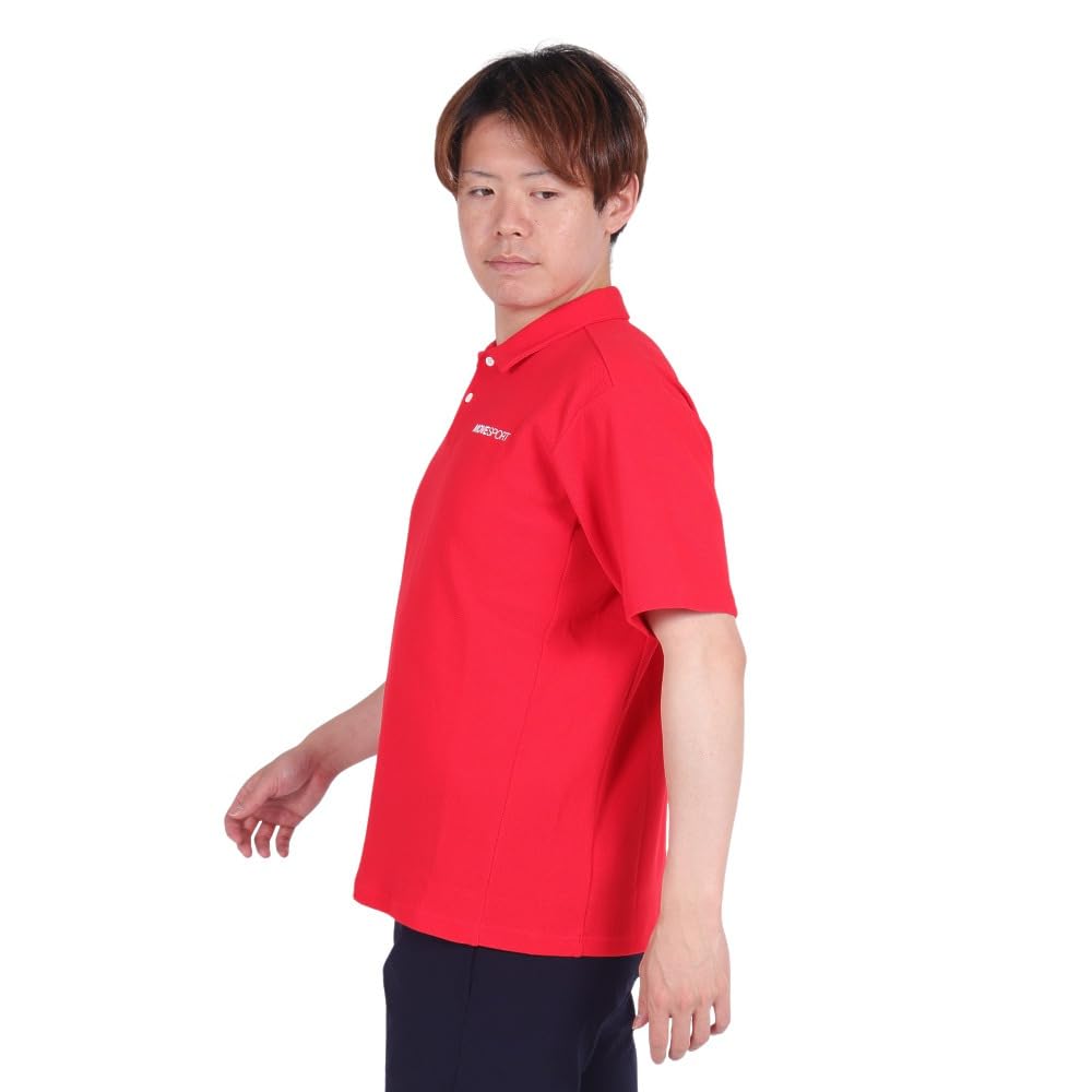 DESCENTE SUNSCREEN Demon Kanoko Back Logo POLO RD L