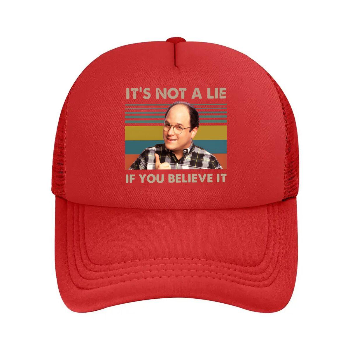 Believe It Humorous - Inspired, Quote & Portrait Design Mesh Baseball Cap One Size