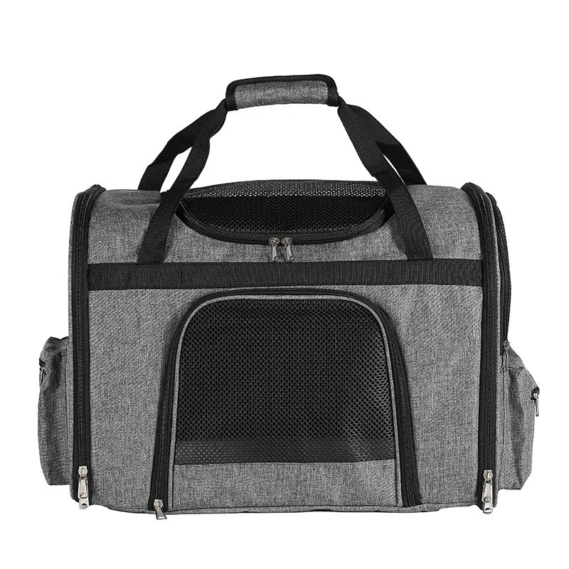 

Сумка для питомца Портативная сумка для кошки Большая вместимость Складной Рюкзак для ручной переноски Рюкзак для кошки собаки Товары для питомцев Small size recommend for pets in 7.00kg Grey