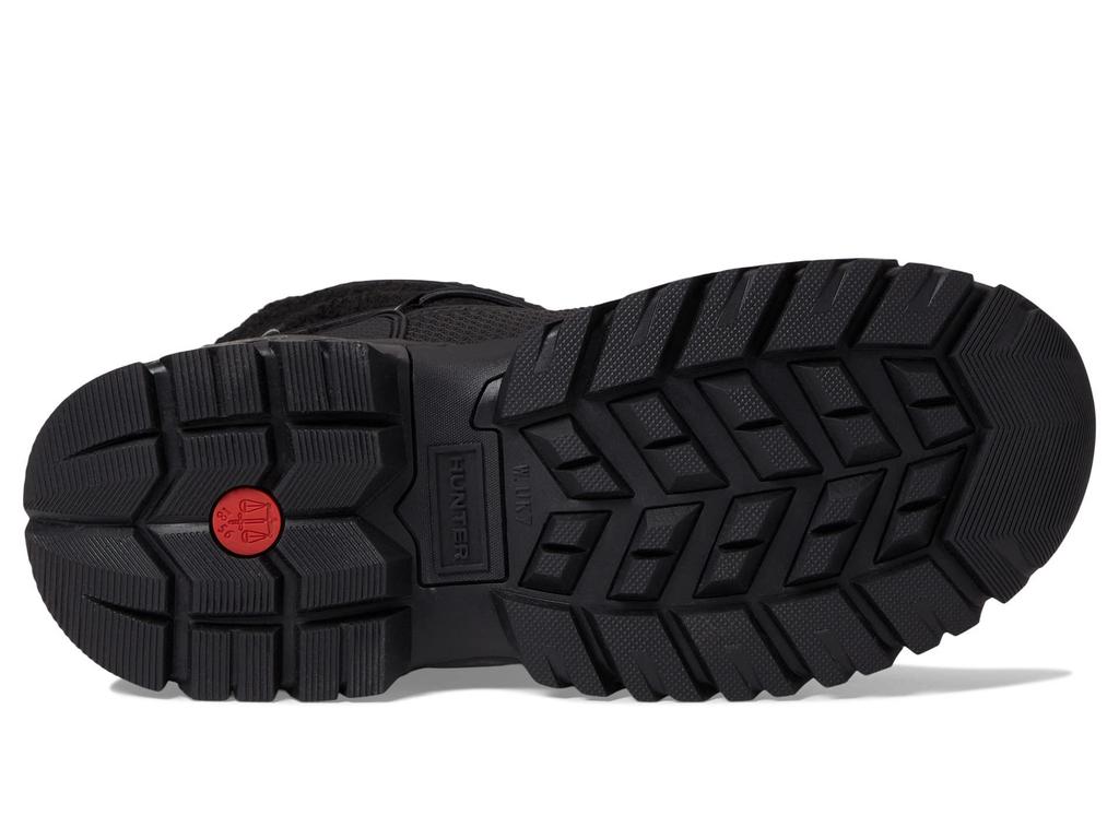 Hunter Wanderer Vegan Shearling Insulated Short Snow Boots Women's