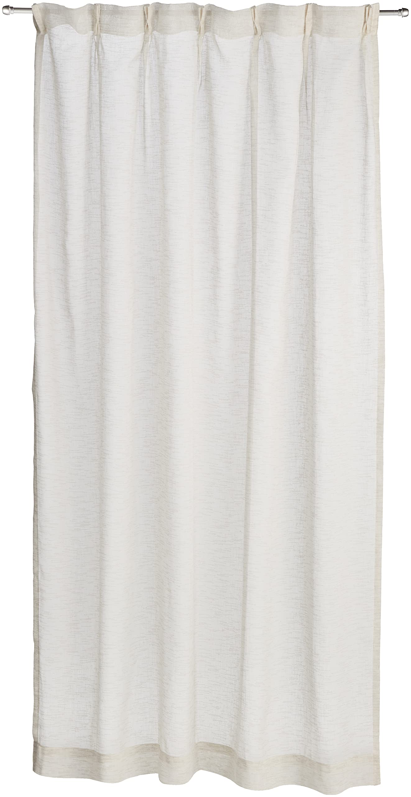 

Univer Lace 100cm Wide x 198cm Set of Node Curtains, Long, 2, Washable, Ivory, слоновая кость