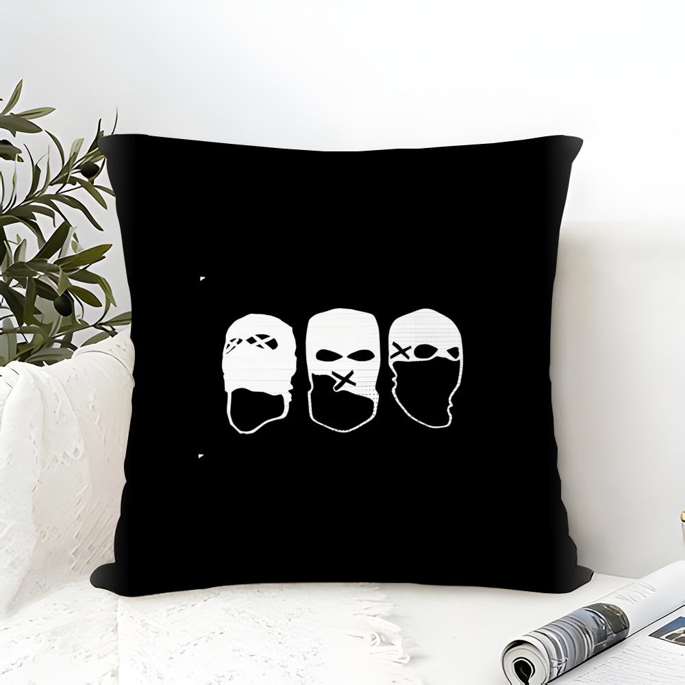 Cool Music Brand O-Omerta 47 1 Pillow Case Linen Pillow Case Sofa Home Decor Cushion Cover Cushion Cove