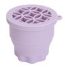 Makeup Brush Cleaner Cup Cosmetic Brush Cleaning Pad Drying Rack Silicone Scrubber Bowl Portable Washing Tool