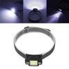 Working Headlamp with 2400mah Battery USB Charging COB Head Neck Warning Lamp Life Waterproof