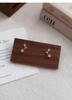 Sterling Silver Smiling Star Stud Earrings for Women – Korean Style, Elegant, Simple, and Cute.