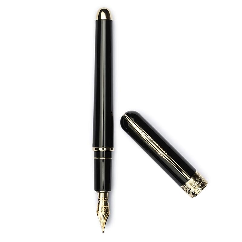 

pinider fountain pen avatar UR Deluxe black 14K both M SFGM0PP21G1421