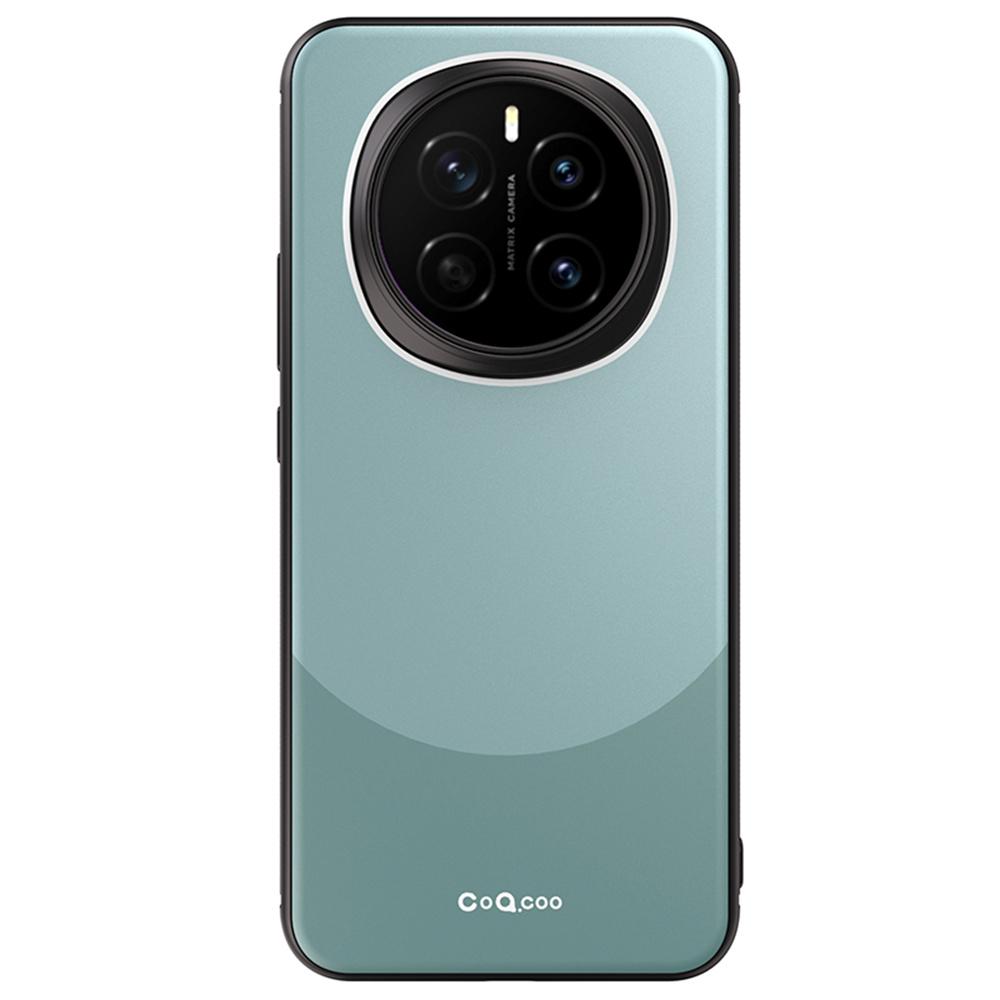 

Q.COO For Honor Magic7 5G TPU Case Contrast Color Skin-Touch Phone Cover Cyan