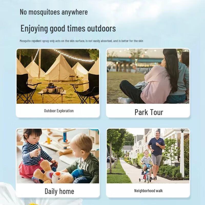 Longliqi Portable Floral Mosquito Repellent Water Set