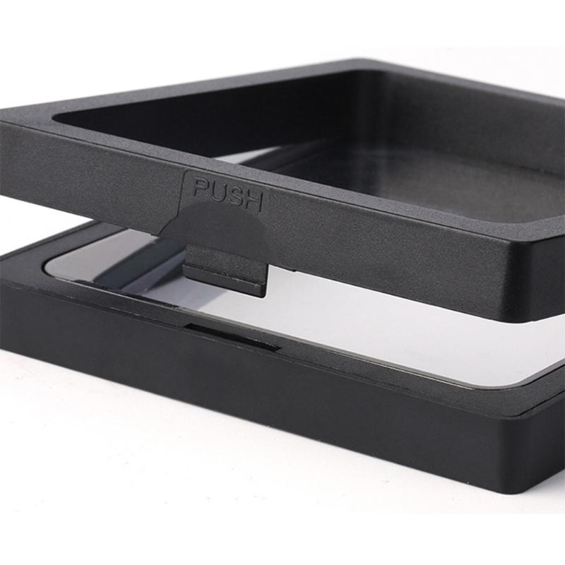 Challenge Coin Display Stand 3D Floating Transparent Phone for Case Jewelry Specimen Military Medal Stand Frame