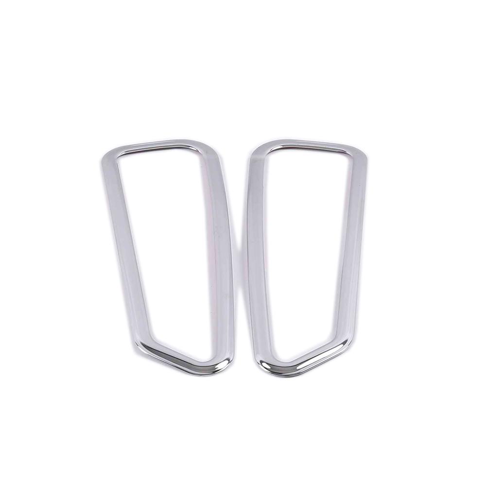 Chrome Garnish For LIFAN X60 2011 2012-2014 2015 Accessories Car Front Rear Fog Light Lamp Cover Decor Protect Sticker