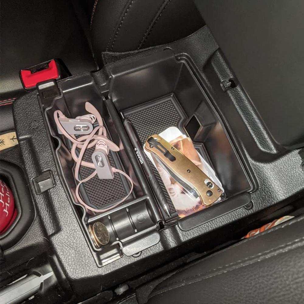 Center Console Organizer Armrest Storage Box Container Tray for Jeep Wrangler JL Gladiator JT 2018-2026 Car Interor Accessories