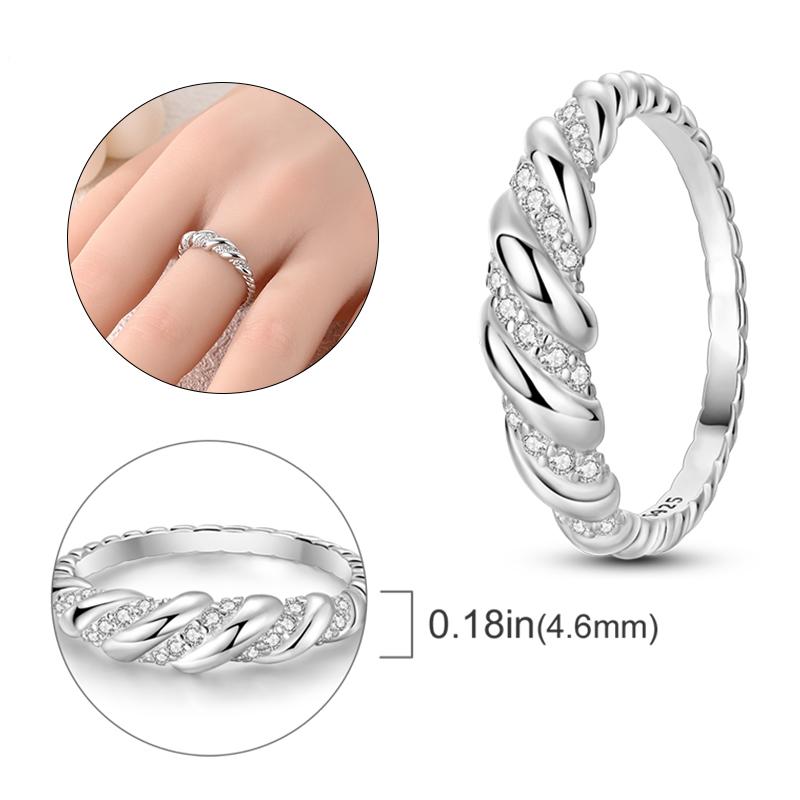 New Authentic Rings Copper Popular Fashion Vintage Stackable Ring Ideal For Women Copper Wedding Ring Jewellery Gift