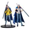 Hot 17cm Anime men and women Style Standing Figure One Piece Country Trafalgar Law PVC Collection Model Dolls Toy For Gift