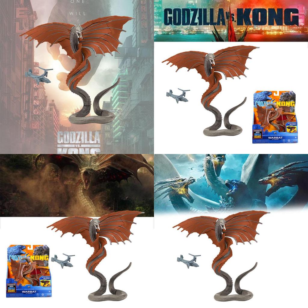 Godzilla Vs Kong Roaring Snake Action Figure Toy For Kids
