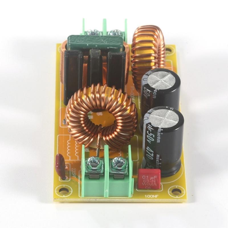 10A DC0-50V Power Filter Board Suppression Module High Current LC Filter Circuit Board for Wide Applications