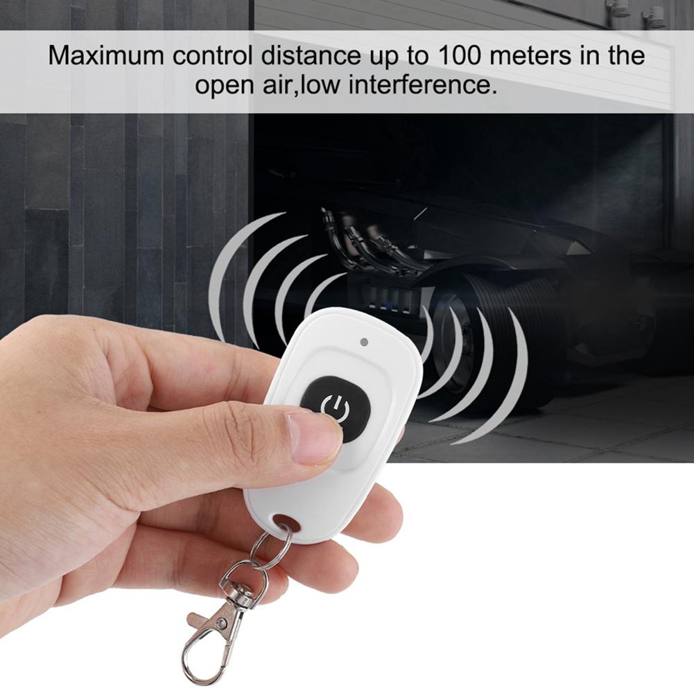 

433MHz 1 4 Channel RF Relay Smart Learning Wireless Remote Control Transmitter 1 Button