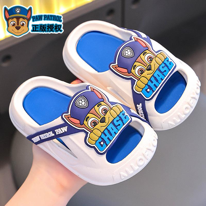 Paw Patrol Summer Children's Slippers Boys and Girls Indoor Home Non-Slip Toddler Boys Sandals