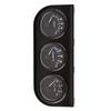 52mm Triple Gauges 3 In 1 Voltmeter  Water Temp Gauge  Oil Pressure Meter W Sensor For Car Truck