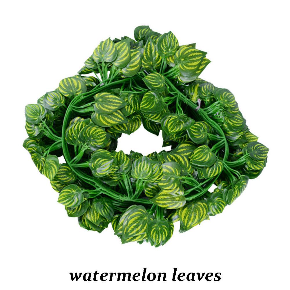12/6/1pcs/Pack Artificial Liana Vine Wall Hanging Fake Plants Ivy String Leaves for Home Outdoor Garden Wedding Party Decoration