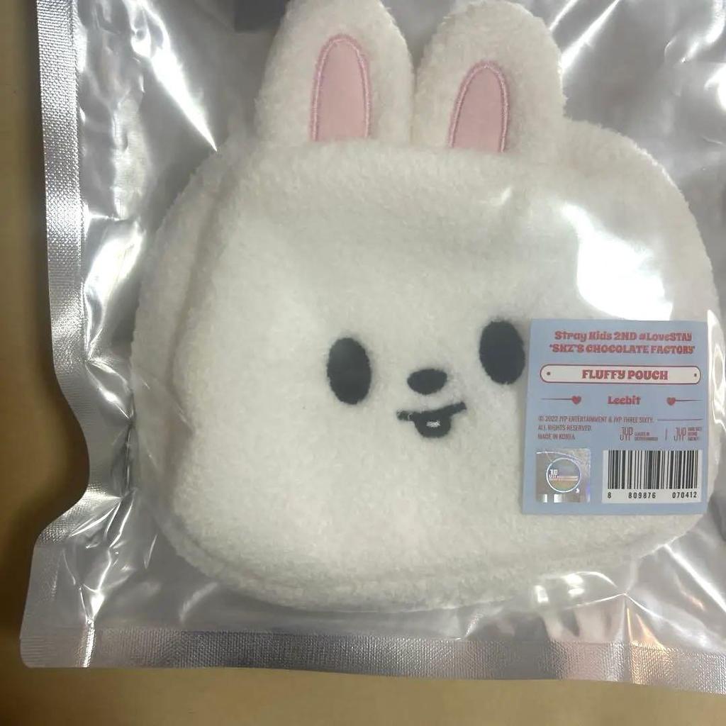 [USED] StrayKids FLUFFY POUCH Leebit