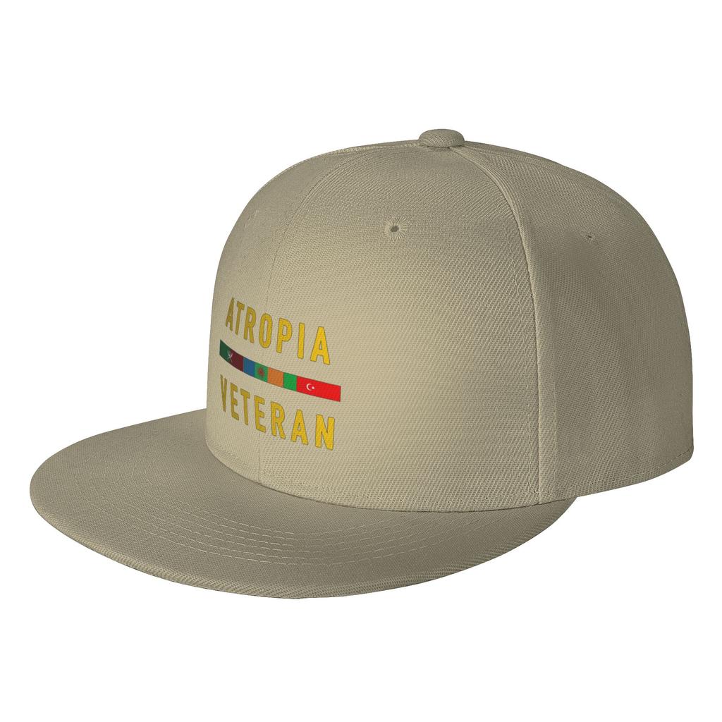 Fashion Atropia Veteran Flat Brim Sun Hat WearResistant And Durable Sun Visor Hat