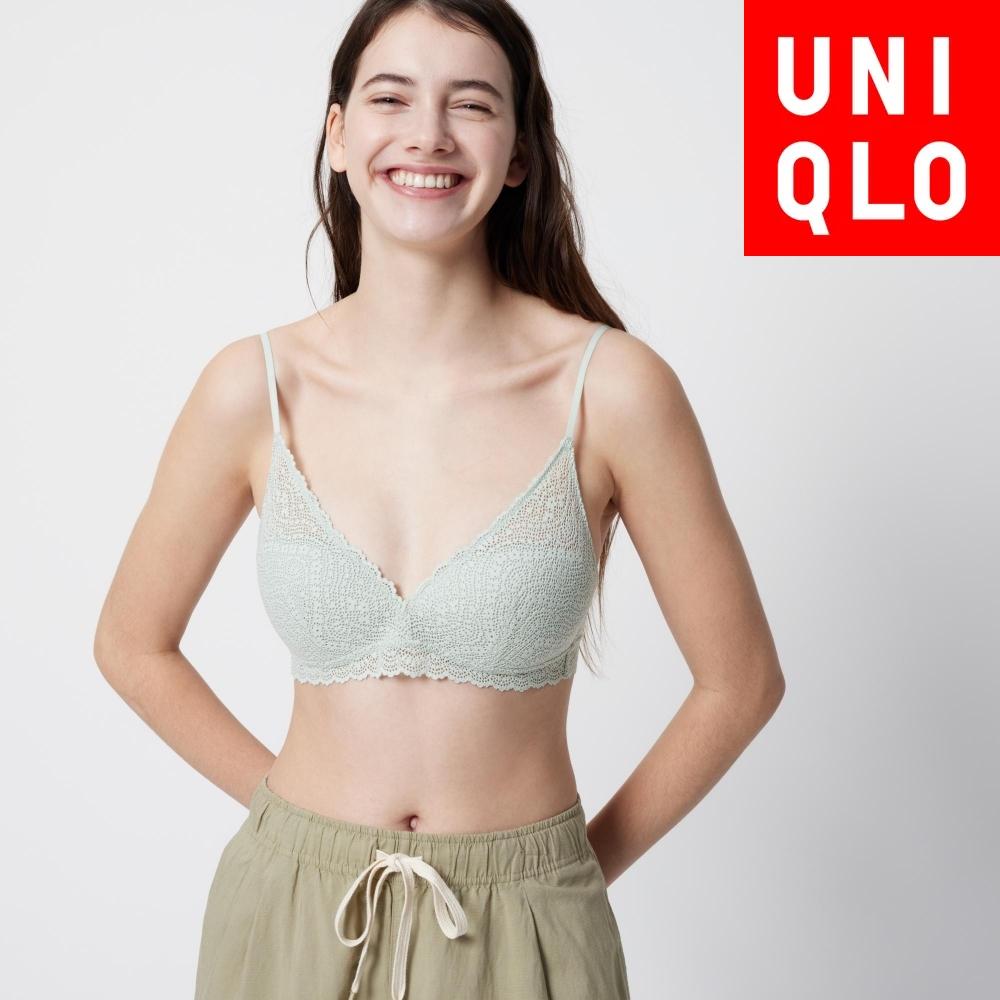 

Бюстгальтер Uniqlo Wireless из эластичного кружева 09 BLACK/WOMEN XS