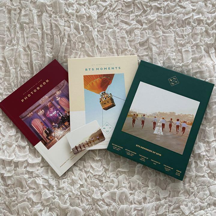 [USED] BTS MEMORIES 2016 with trading cards