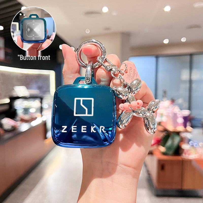 Zeekr 7x Schlüsselanhänger-Abdeckung für Modelle 001/007gt/9x/009/Mix - Premium Autozubehör Schale Schnalle