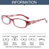 Fashion Vintage Comfortable Reading Glasses Ultra Light Frame Anti-Blue Light Eyeglasses Portable