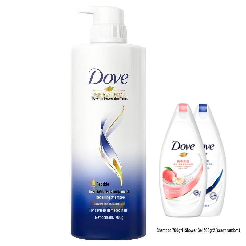 Dove Intensive Repair Shampoo & Body Wash Set